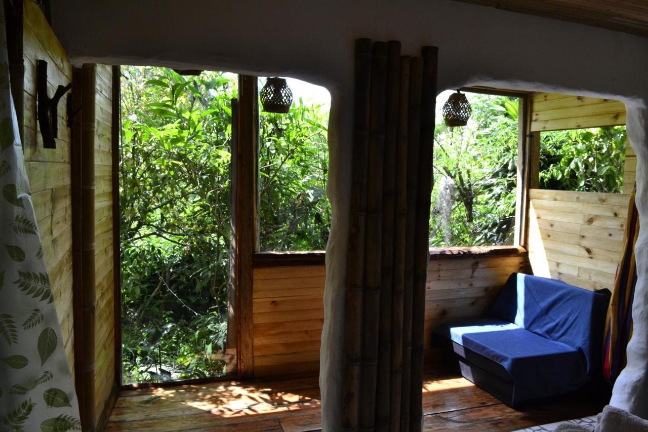 Habitacion Las Bromelias, Pijao, Finca Flora Del Rio Zewnętrze zdjęcie