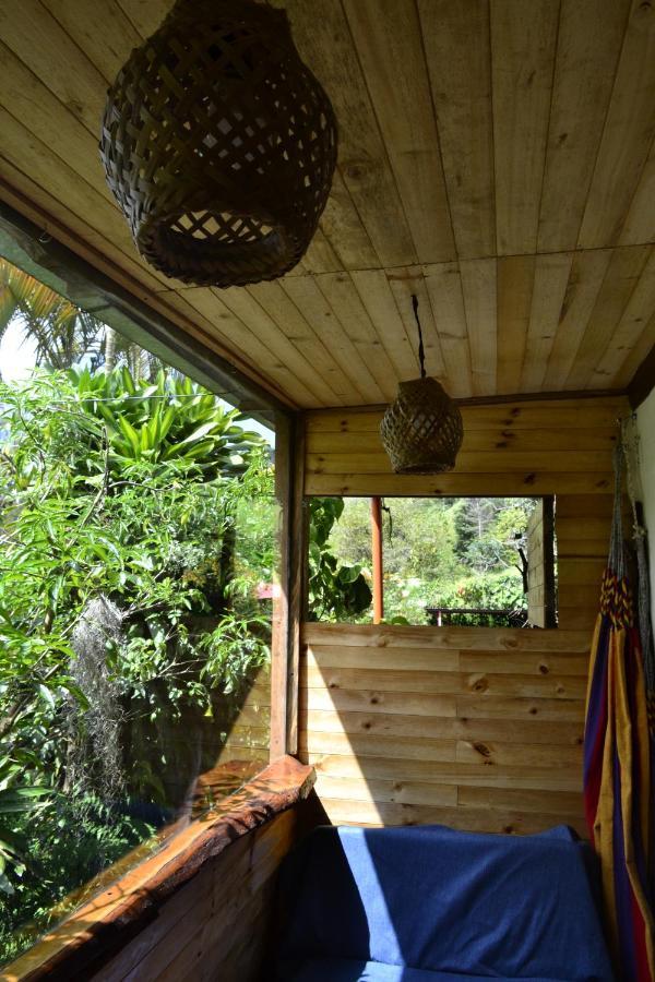 Habitacion Las Bromelias, Pijao, Finca Flora Del Rio Zewnętrze zdjęcie